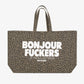 Tote Bag Leopard - Bonjour Fuckers