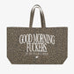 Tote Bag Leopard - Good Morning Fuckers