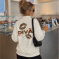 Track Jacket Stripe Girls - Diva Leopard Kiss