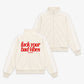 Track Jacket Stripe Girls - Fuck Your Bad Vibes