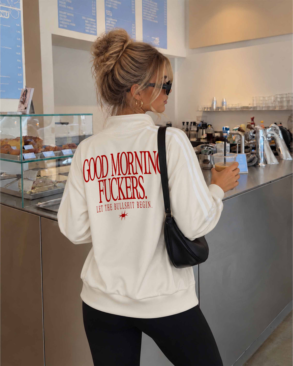 Track Jacket Stripe Girls - Good Morning Fuckers
