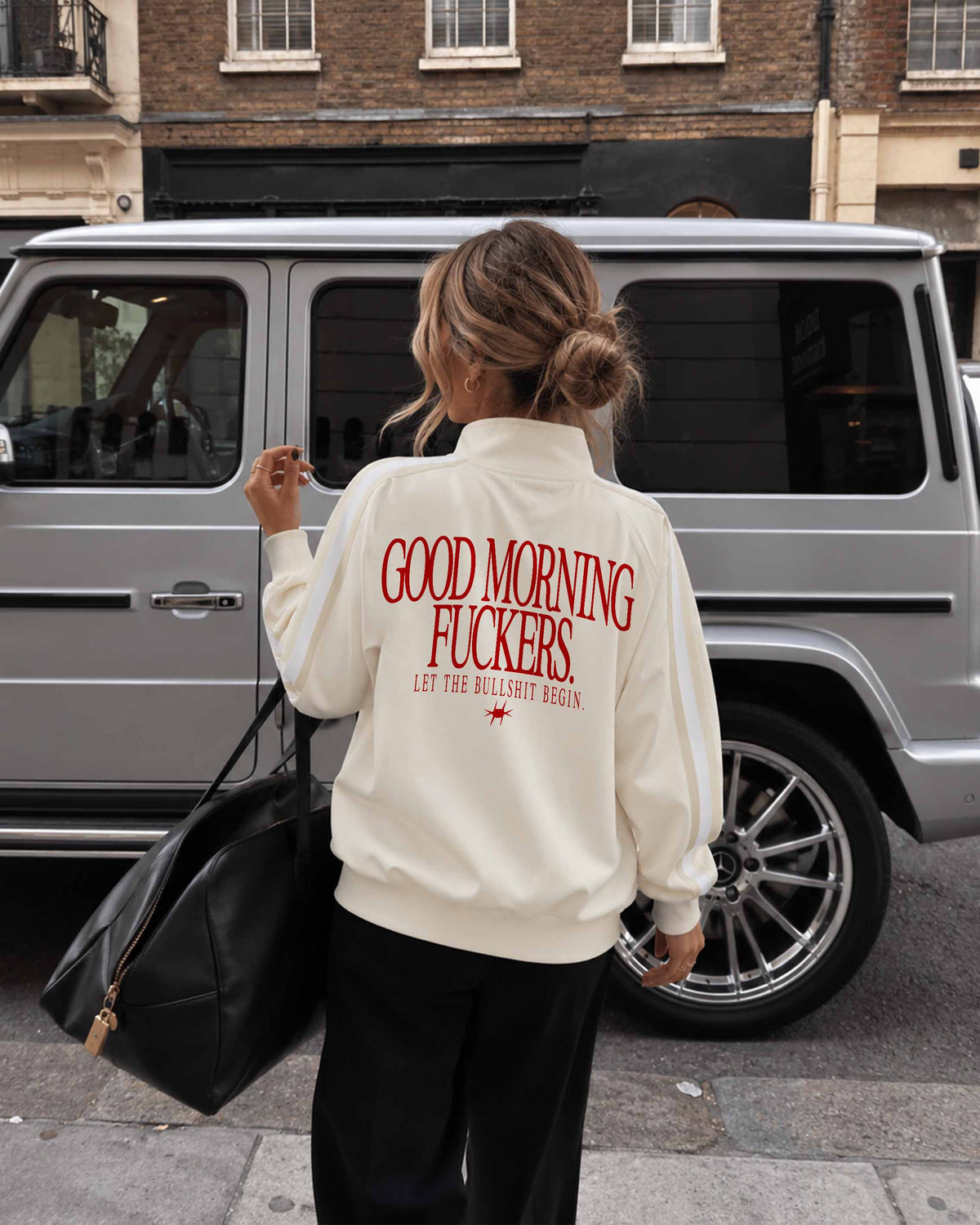Track Jacket Stripe Girls - Good Morning Fuckers