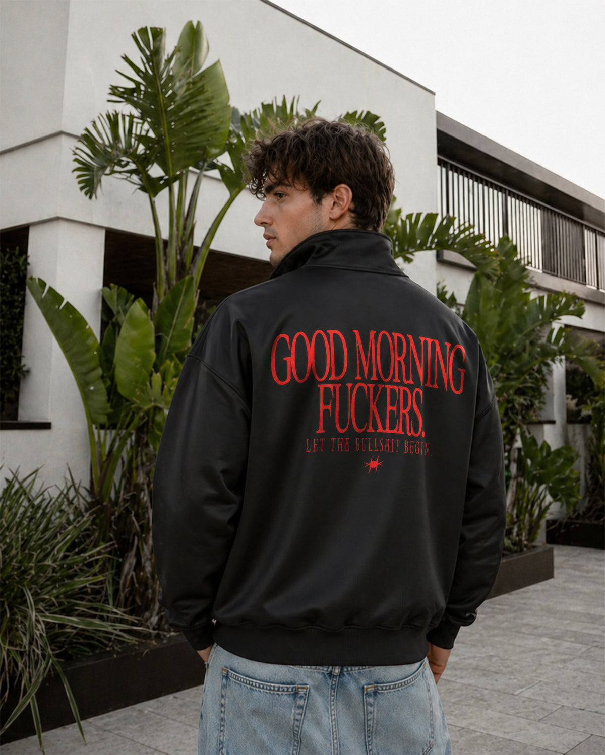 Track Jacket - Good Morning Fuckers