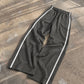 Wide Leg Track Pants Side Stripe
