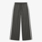 Wide Leg Track Pants Side Stripe