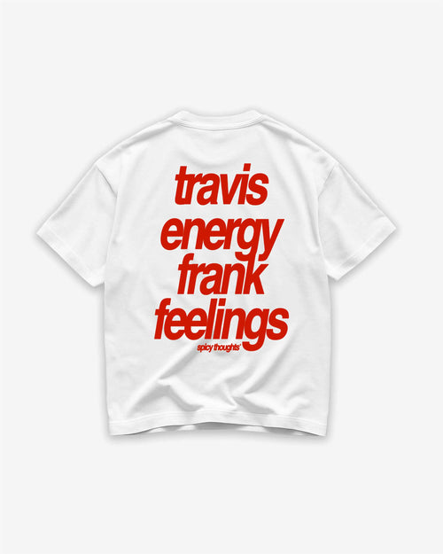 Heavy Oversized Tee - Travis Energy Frank Feelings