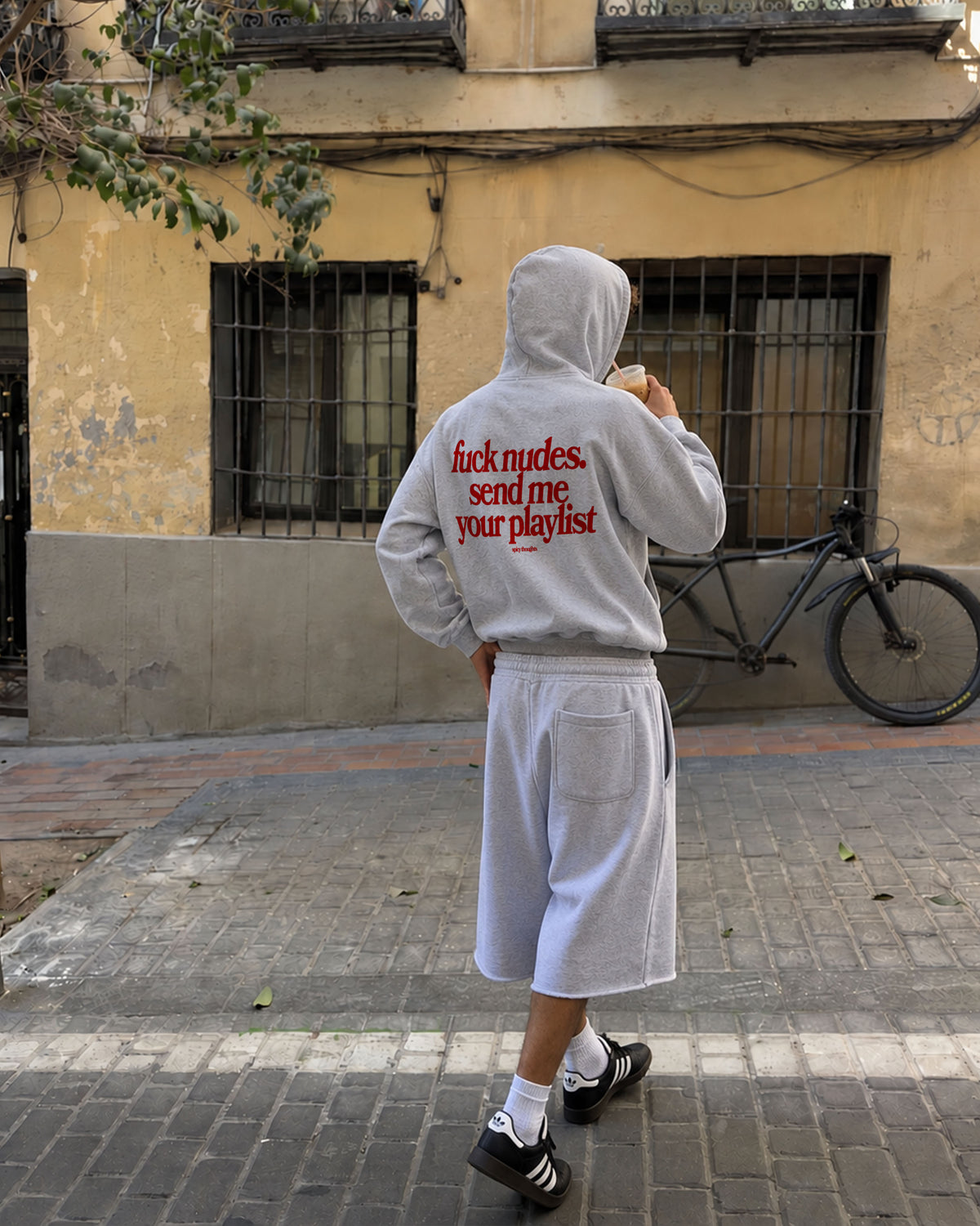 Oversized Hoodie - Send Me Your Playlist