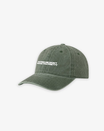 Vintage Washed Cap - Hating Me Won’t Make You Pretty