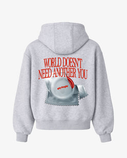 Oversized Hoodie - World Doesn’t Need Another You