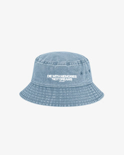 Bucket Hat Washed - Die With Memories Not Dreams