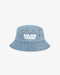 Bucket Hat Washed - Bonjour Fuckers