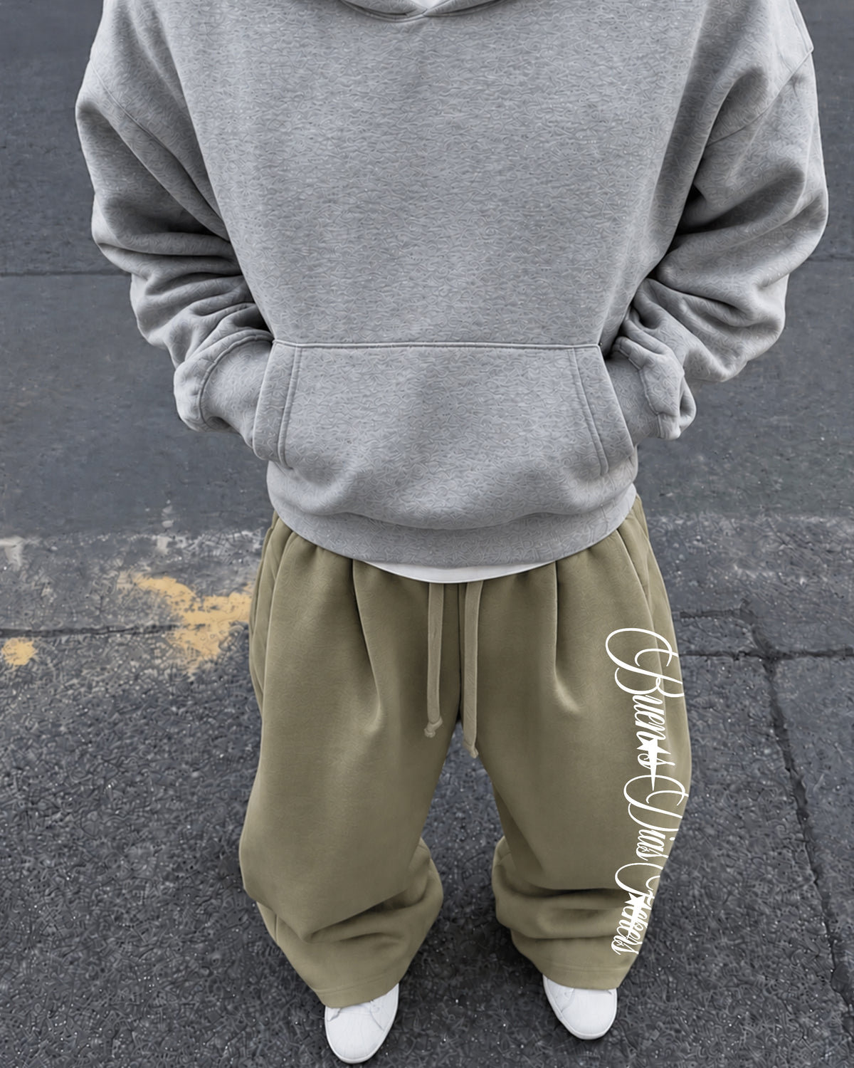 Wideleg Trackpants - Buenos Dias Fuckers