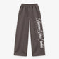 Wideleg Trackpants - Buenos Dias Fuckers