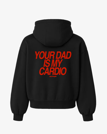 Oversized Hoodie - Your Dad Is My Cardio