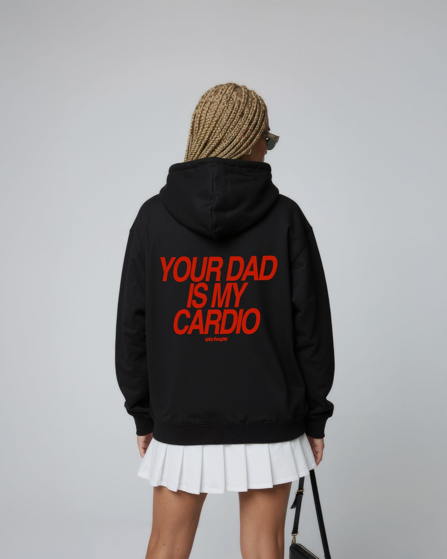 Oversized Hoodie - Your Dad Is My Cardio