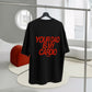 Heavy Oversized Tee - Your Dad Is My Cardio