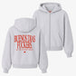 Oversized Zip Hoodie - Buenos Días Fuckers