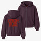 Oversized Zip Hoodie - Buenos Días Fuckers