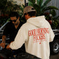 Oversized Zip Hoodie - Good Morning Fuckers