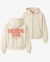 Oversized Zip Hoodie - Good Morning Fuckers