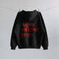 Oversized Zip Hoodie - Hug Me Until I Smell Like You
