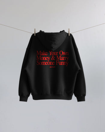 Oversized Zip Hoodie - Make Your Own Money