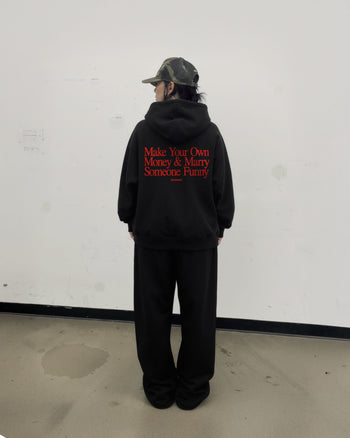 Oversized Zip Hoodie - Make Your Own Money