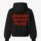 Oversized Hoodie - Always Late