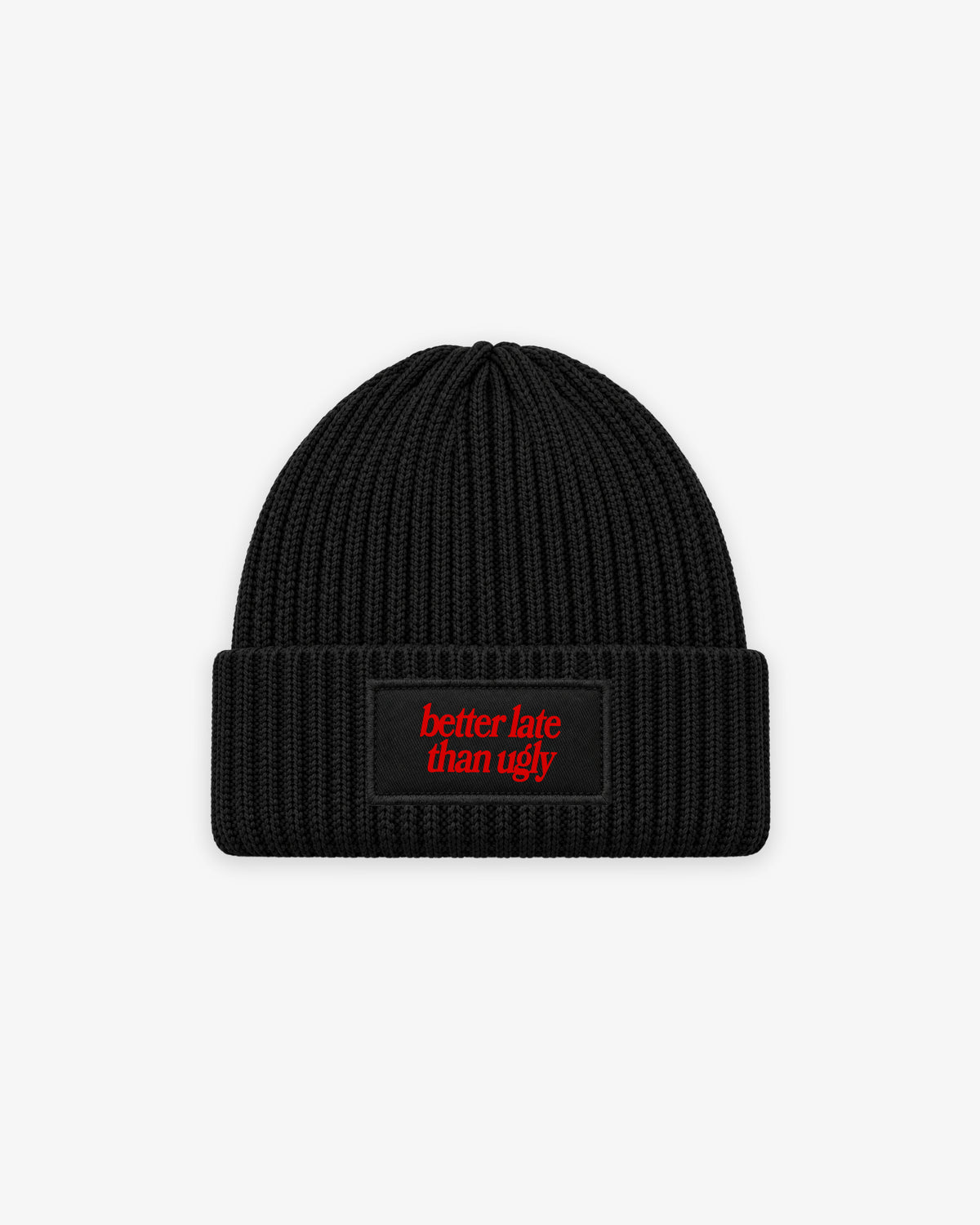 Beanie Patch - Better Late Than Ugly
