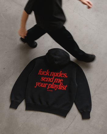 Oversized Hoodie - Send Me Your Playlist