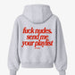 Oversized Hoodie - Send Me Your Playlist