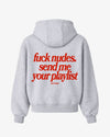 Oversized Hoodie - Send Me Your Playlist