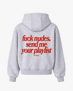 Oversized Hoodie - Send Me Your Playlist