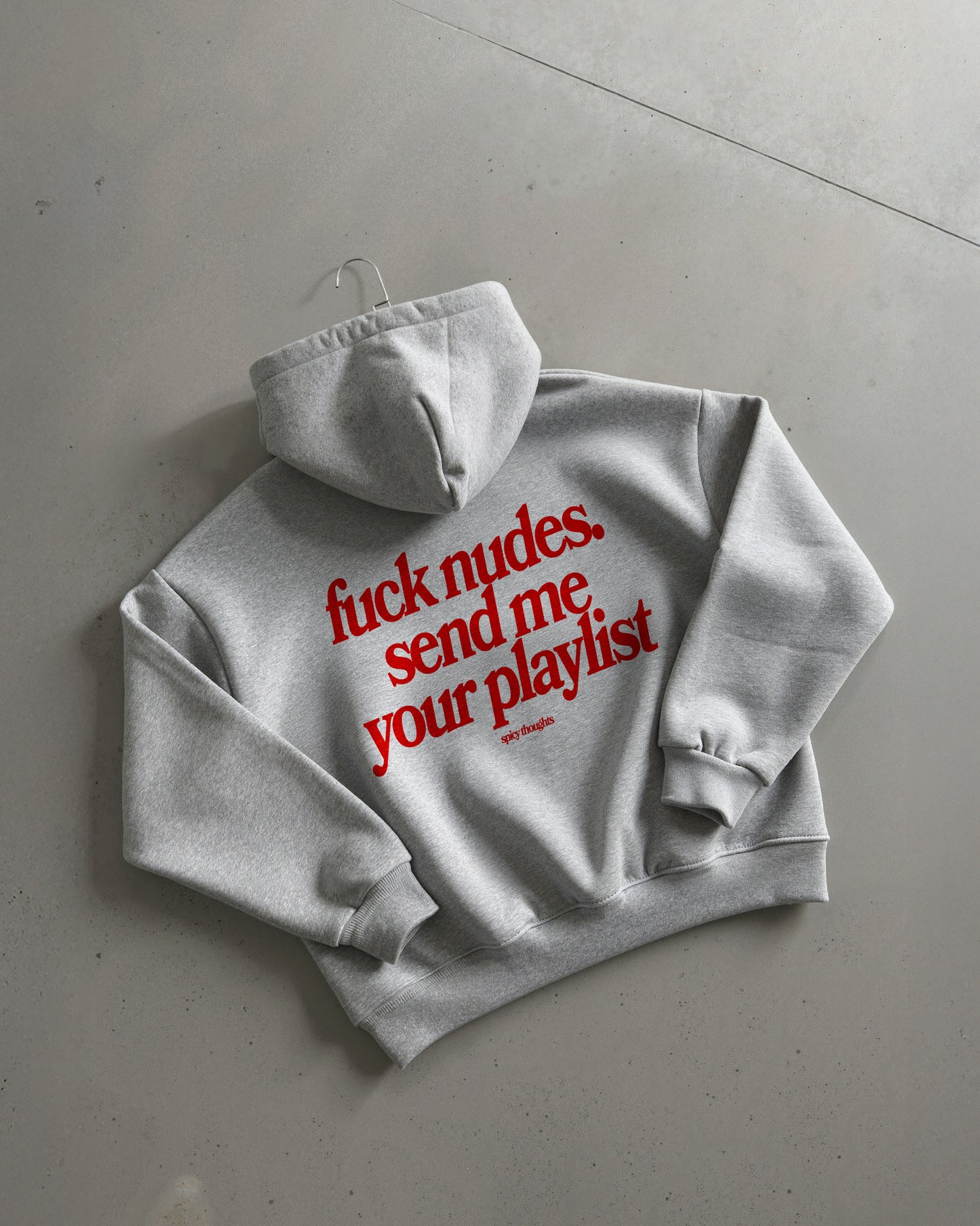 Oversized Hoodie - Send Me Your Playlist