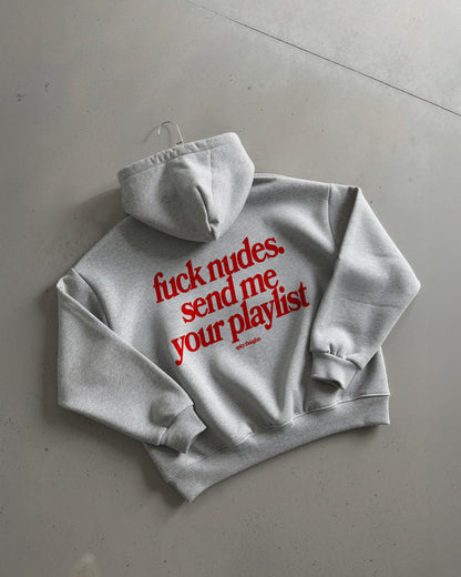 Oversized Hoodie - Send Me Your Playlist