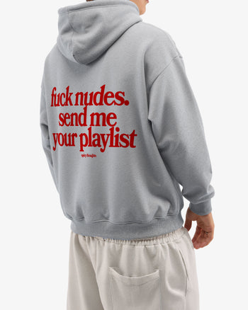 Oversized Hoodie - Send Me Your Playlist