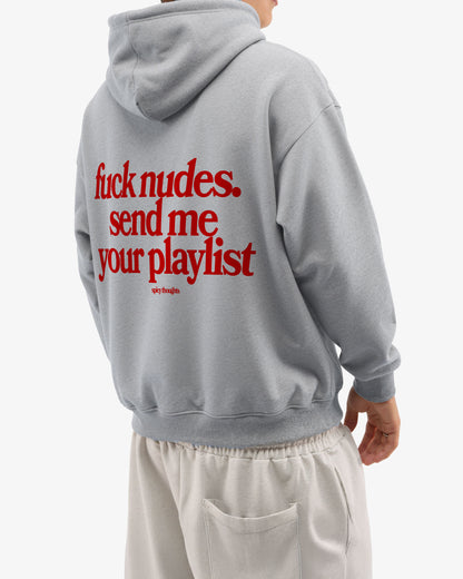 Oversized Hoodie - Send Me Your Playlist