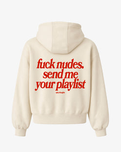Oversized Hoodie - Send Me Your Playlist