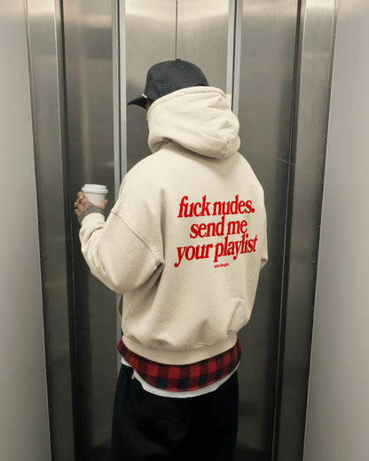 Oversized Hoodie - Send Me Your Playlist