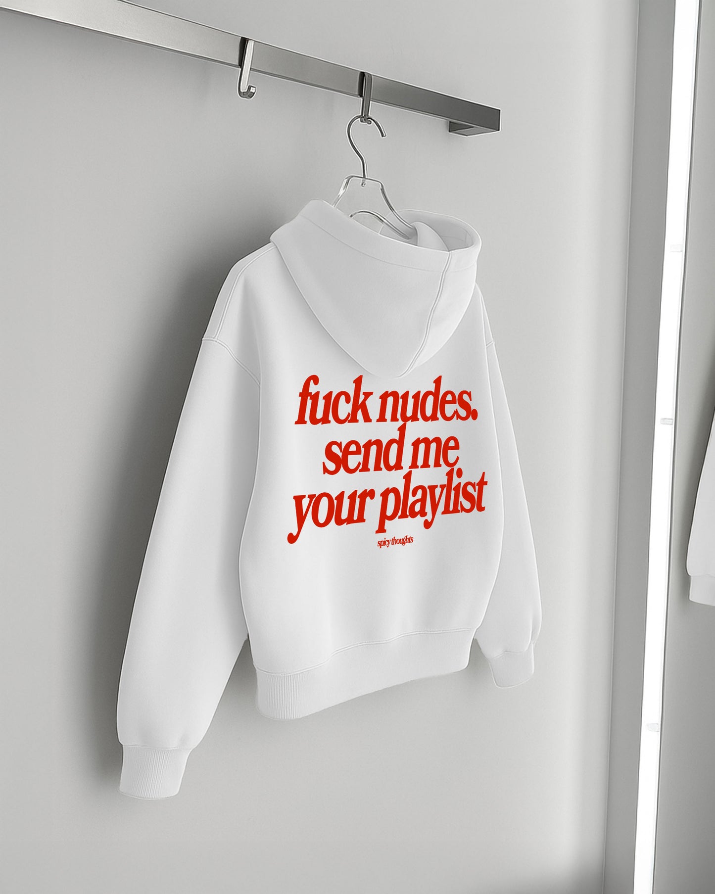 Oversized Hoodie - Send Me Your Playlist