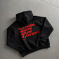 Oversized Hoodie - Fuck Nudes, Send Me Pictures of Your Smile