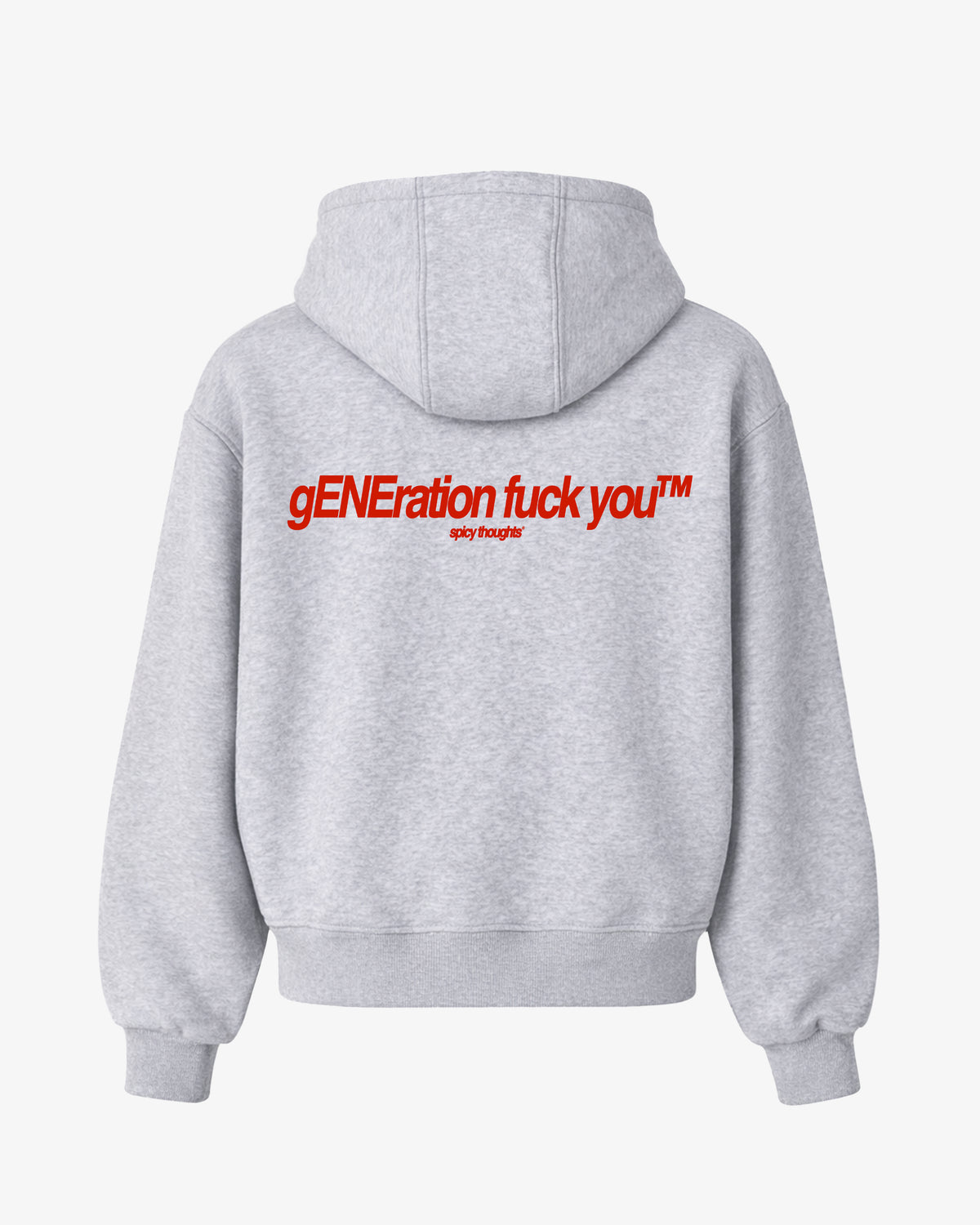 Oversized Hoodie - gENEration fuck you™