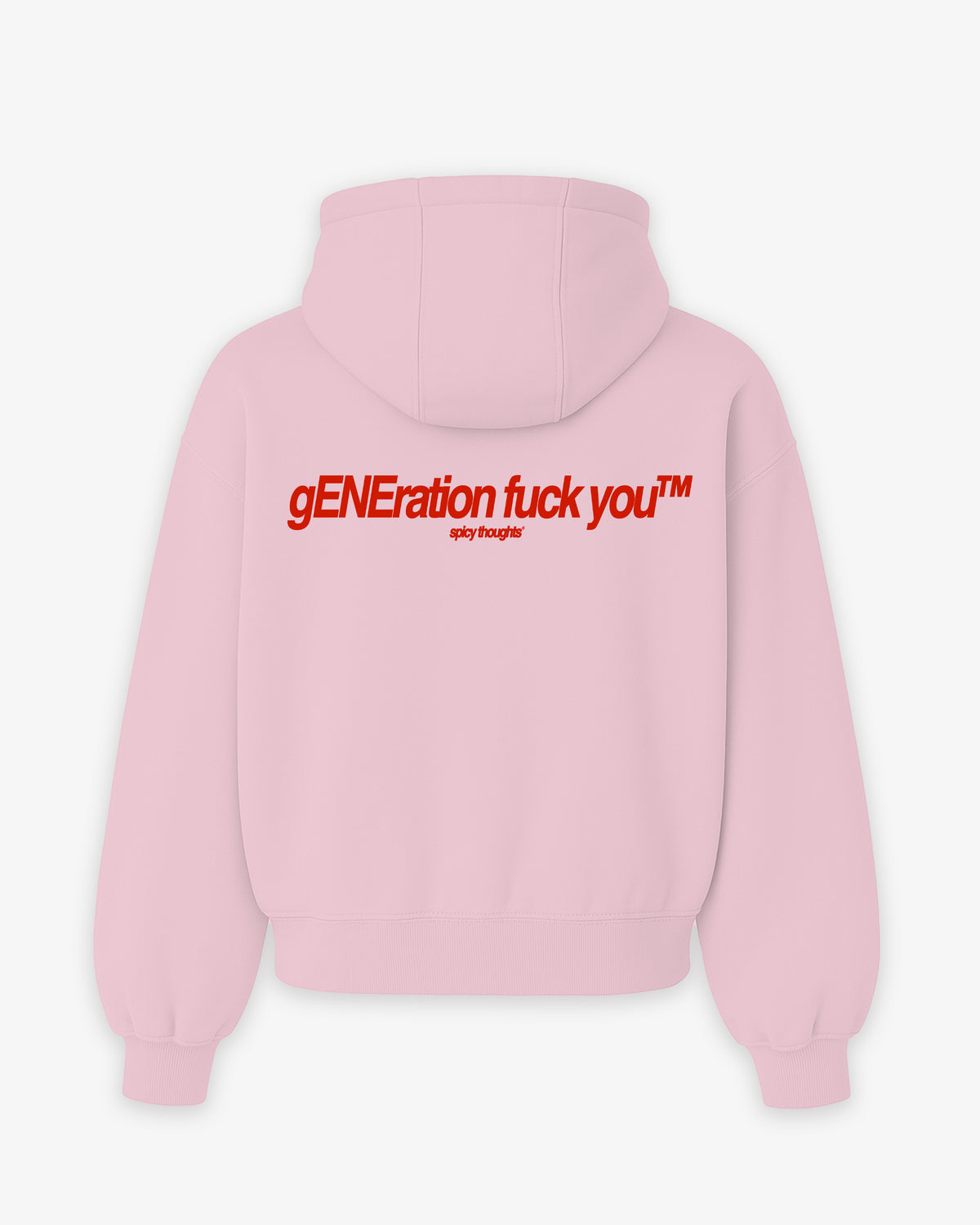 Oversized Hoodie - gENEration fuck you™