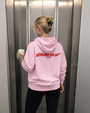 Oversized Hoodie - gENEration fuck you™