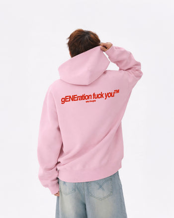Oversized Hoodie - gENEration fuck you™
