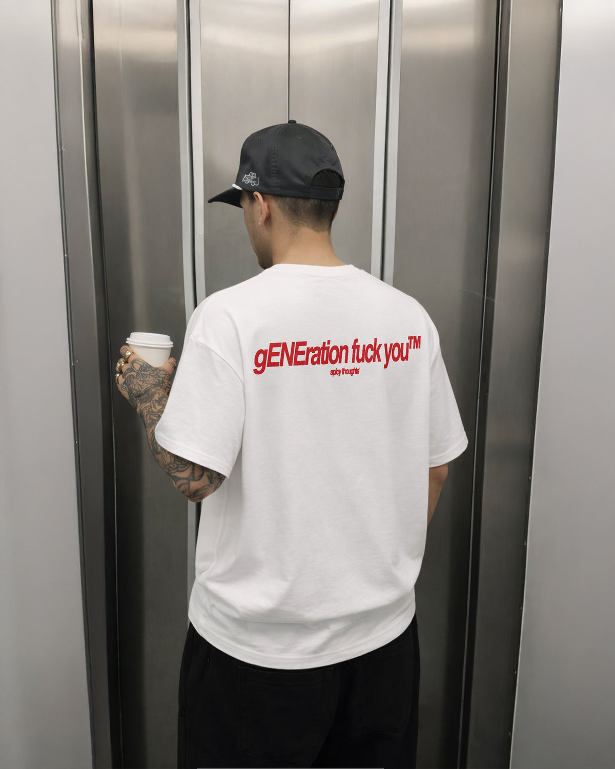 Heavy Oversized Tee - gENEration fuck you™