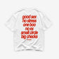 Heavy Oversized Tee - Small Circle Big Checks