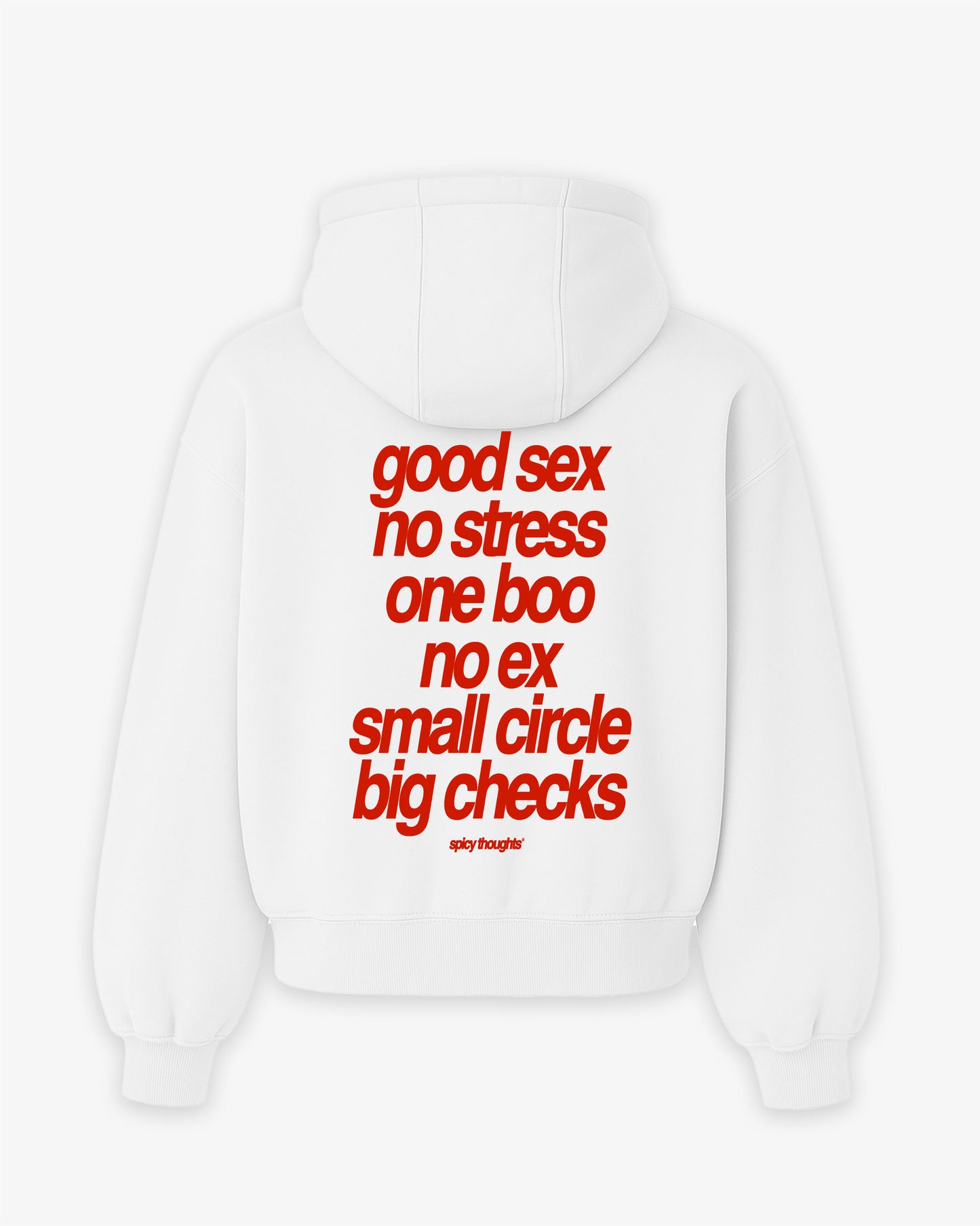 Oversized Hoodie - Small Circle Big Checks