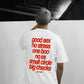 Heavy Oversized Tee - Small Circle Big Checks