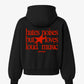 Oversized Hoodie - Hates Noises But Loves Loud Music